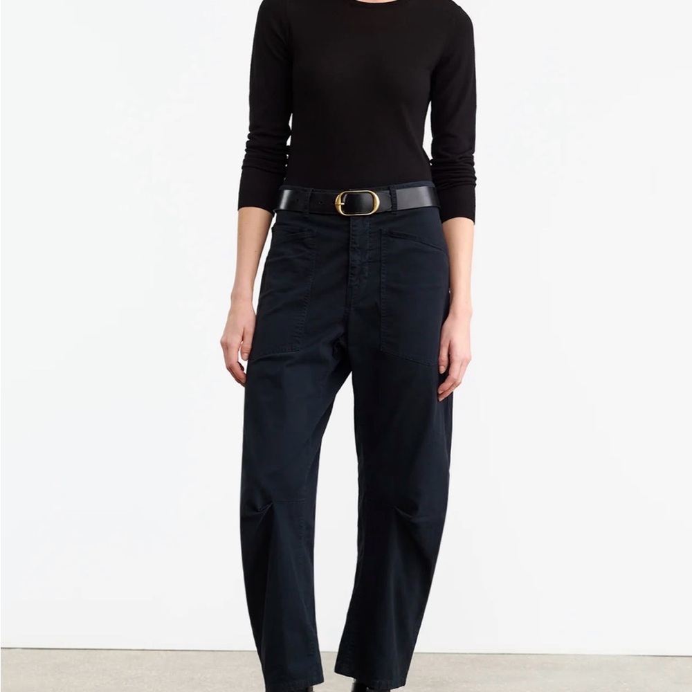 Nili Lotan Navy Shon Pant